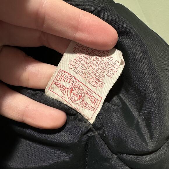 VIntage Carhartt Duck Camo Vest VQ183 Union Made Insulated Workwear Mens 4X - Picture 7 of 9